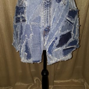 Urban Cinderella ONE OF A KIND Shorts Front View Sz. 9 Jr $45